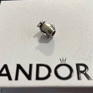 Pandora Silver Charm Airplane
